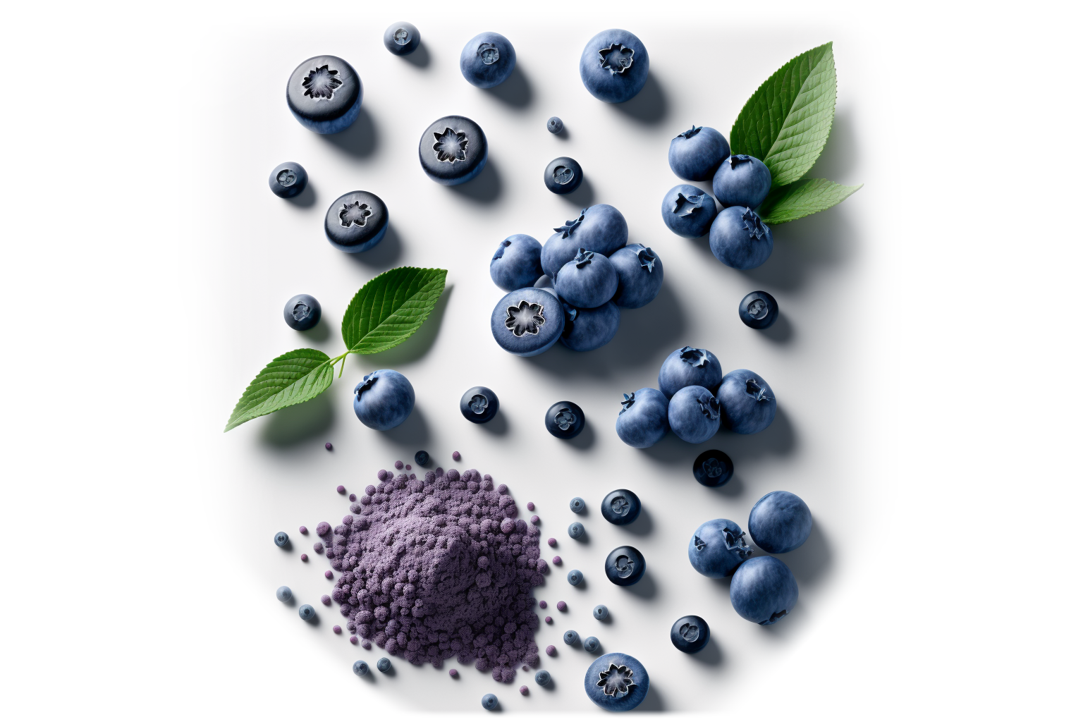 blueberry powder ingredients
